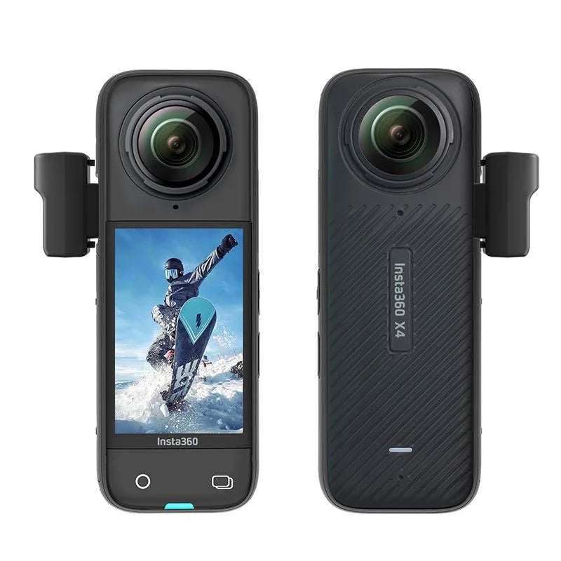 Mic Adapter for Insta360 X5/X4/X3/Ace Pro – Audio Cold Shoe