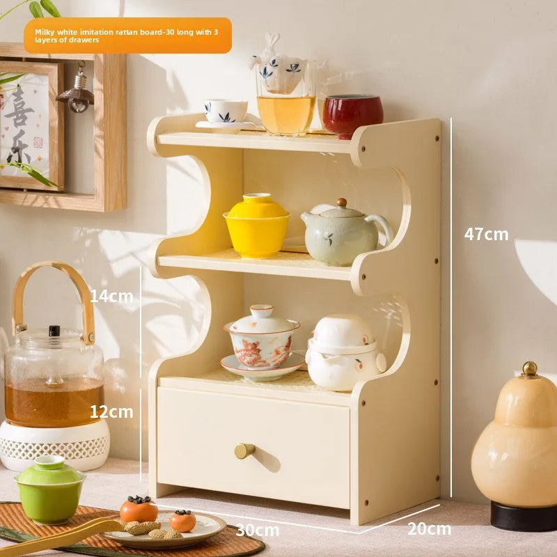 Desktop Water Cup Shelf Modern Simple Chinese Bogu Rack Tea