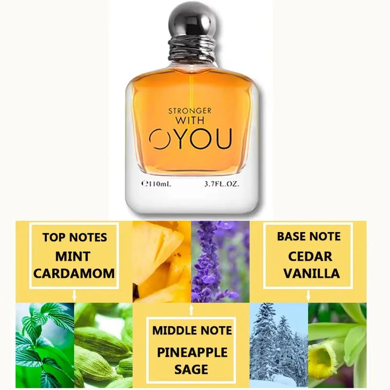 Arabian Men's Perfume Neutral Floral Woody Scent Long Lasting Fragrance Charm Cologne Fresh Natural Eau De Parfum Oasis Select