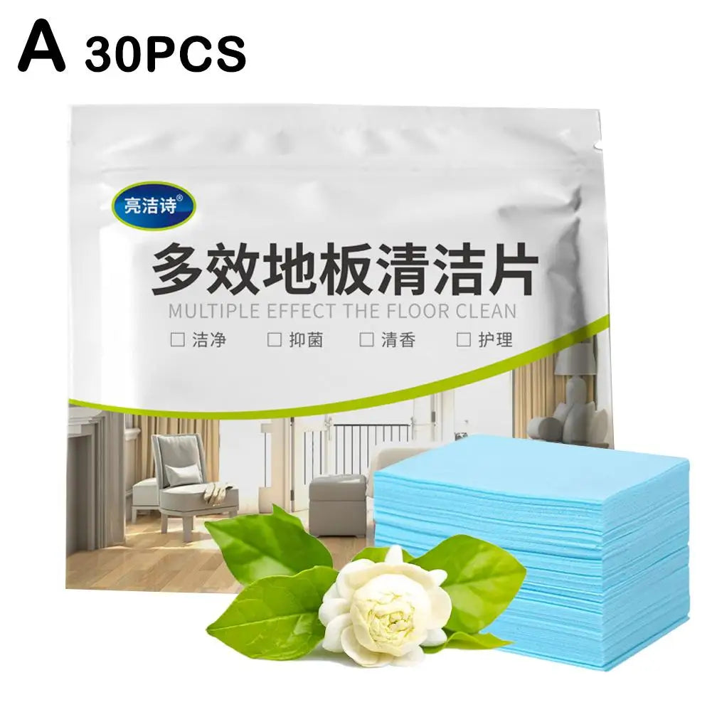 Floor Cleaner Tablets 30-Pack – Dissolving Sterilizing Sheets