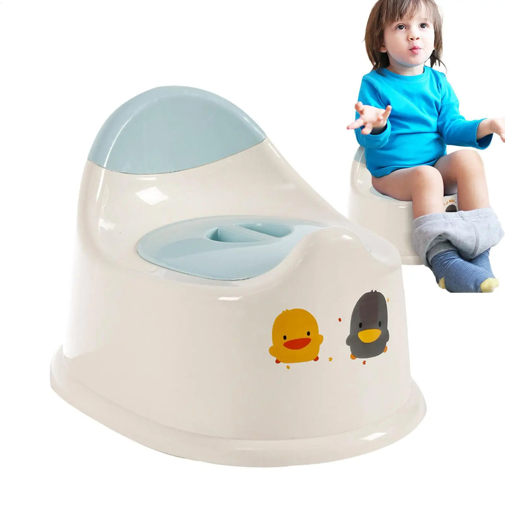 Baby Potty Training Toilet Potty Seat Anti-Slip Portable Toddler Training Toilet Chair with Lid for Children Travel Boys Home Oasis Select