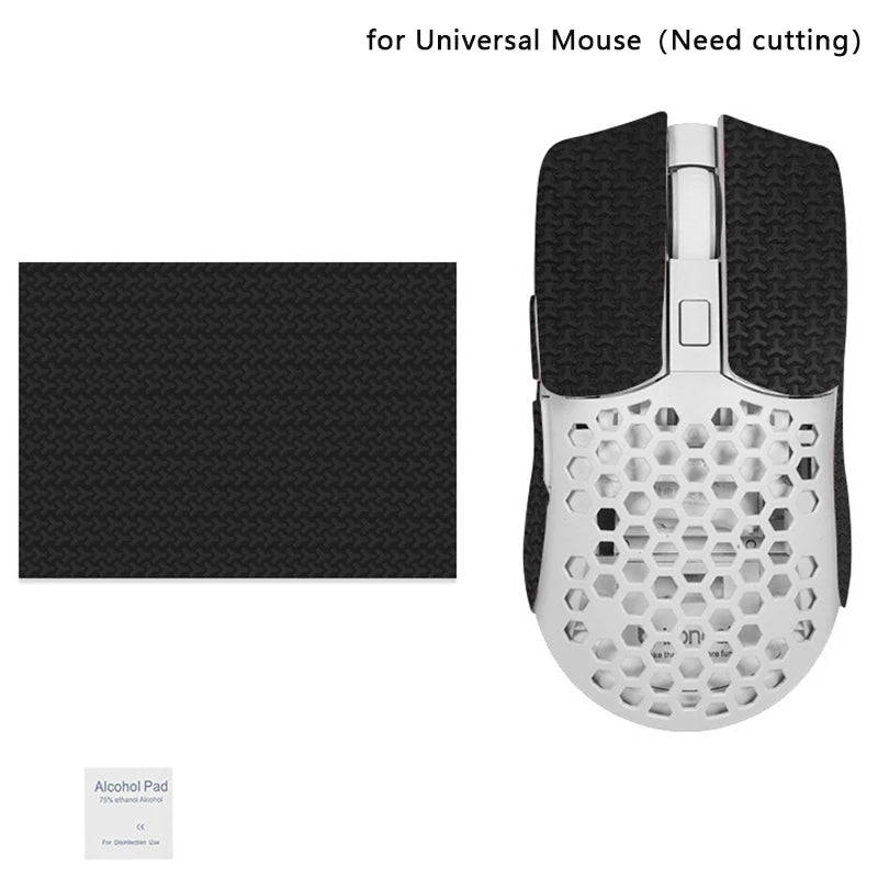 15*11cm DIY Anti-Slip Wireless Gaming Universal Style Mouse Sticker Sweat-Proof Mouse Grip Tape Wear-Resistant PC Desktop Laptop Oasis Select A11