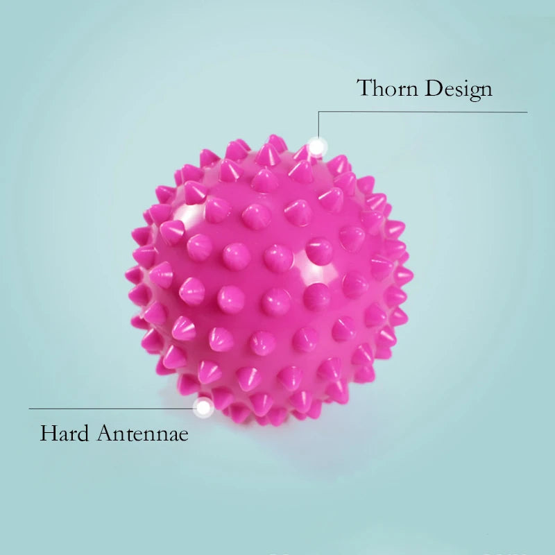7cm Spiky Massage Ball – Foot, Back & Leg Deep Tissue Massager Spiky Massage Ball Oasis Select