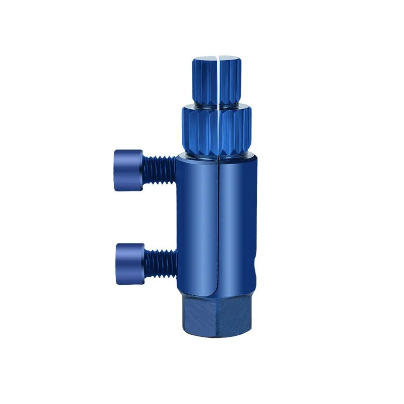 Broken Pipe Thread Extractor for 1/2-3/4-1inch DN15/20/25 Pipes Thread Removal Tool for Broken Threads in Faucets/Angle Valves Oasis Select Blue