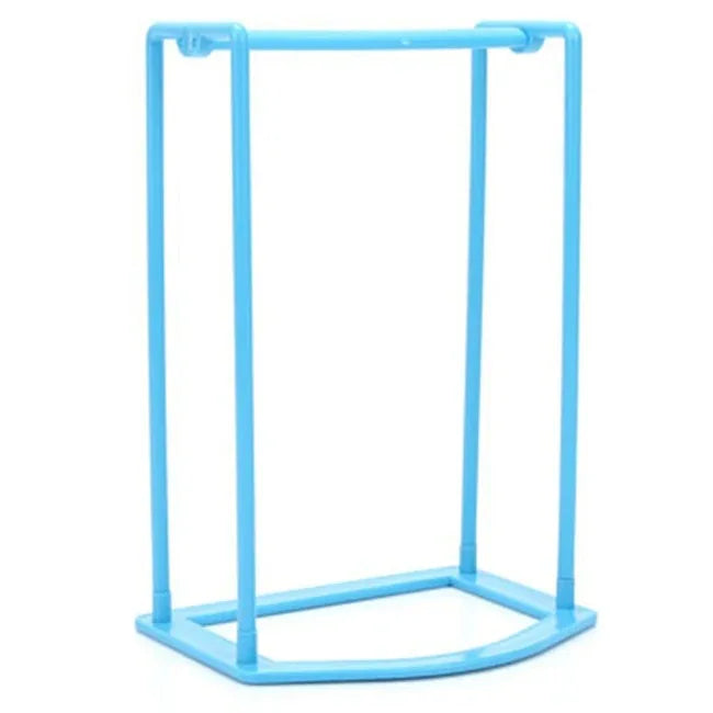 Hanger Organizer Stacker Rack for Closet & Laundry Room Hanger Storage Rack Oasis Select Blue