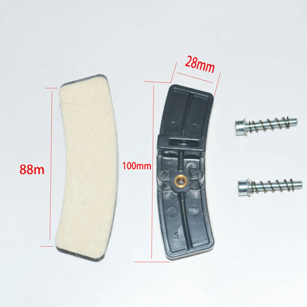 1PC Bicycle Brake Pads Plastic Felt Exercise Bikes Hairy Hydraulic Disc For Home Gym Bike Cycling Replacement Accessories Oasis Select