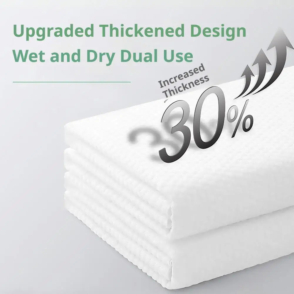 Disposable Cotton Face Towels 100-Count – Dry & Wet Facial Wipes Disposable Facial Towels Oasis Select