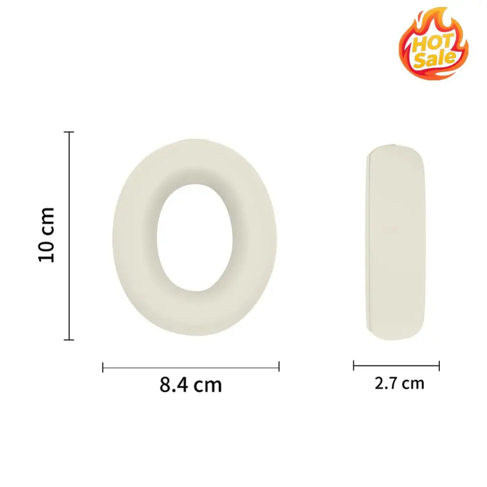 Silicone Case Anti-Scratch Protective Case Washable Ear Pads Cover Protector for Bose QuietComfort/QuietComfort Ultra Headphone Oasis Select