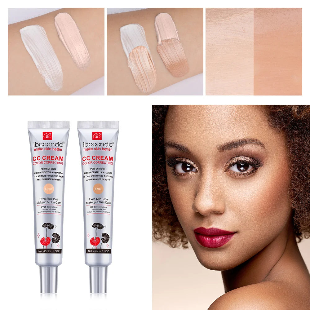 ibcccndc CC Cream 45ml – Centella Asiatica Color Correcting CC Cream Foundation Oasis Select