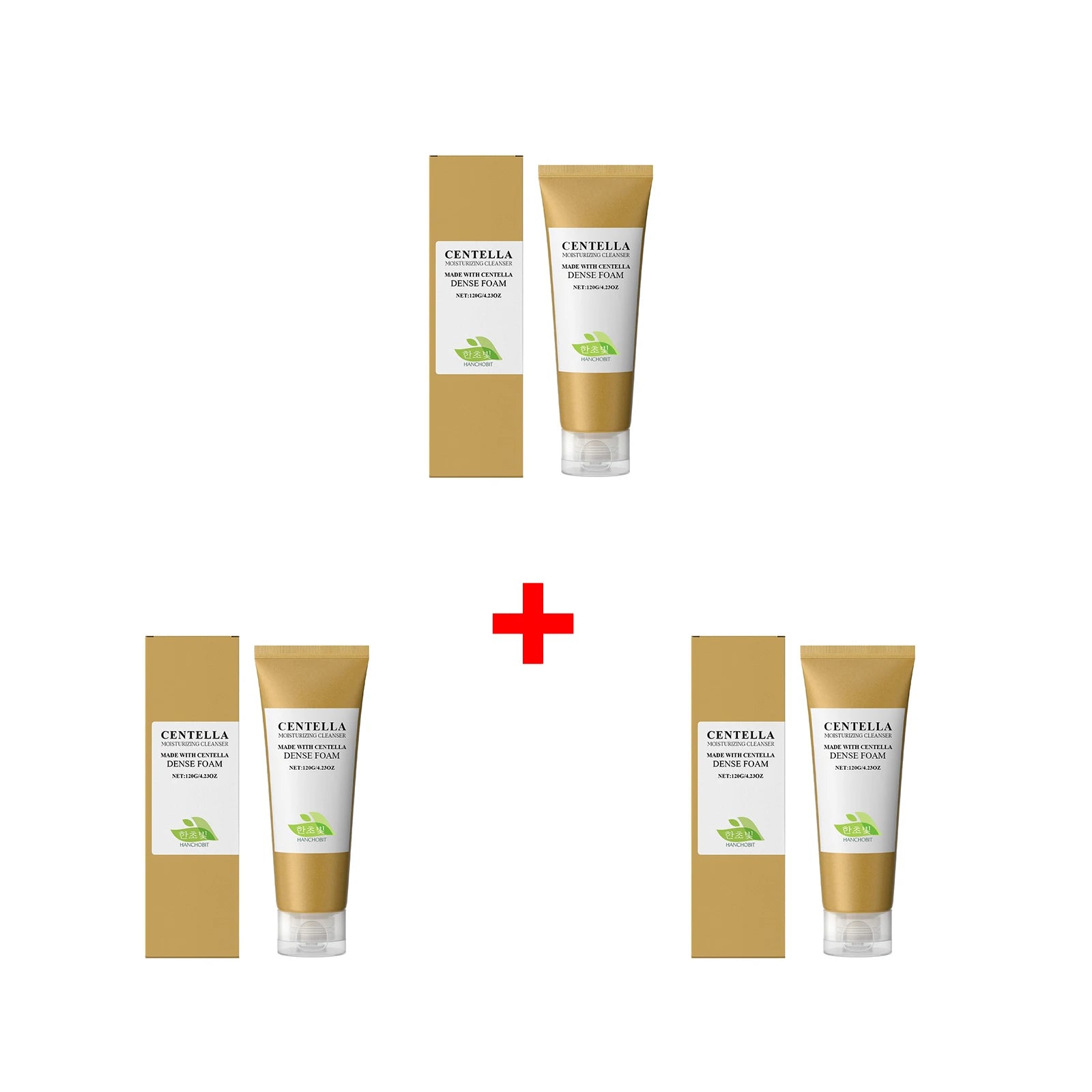 Centella Asiatica Face Wash – Oil Control, Acne & Blackhead Facial Cleanser Oasis Select 3 PCS