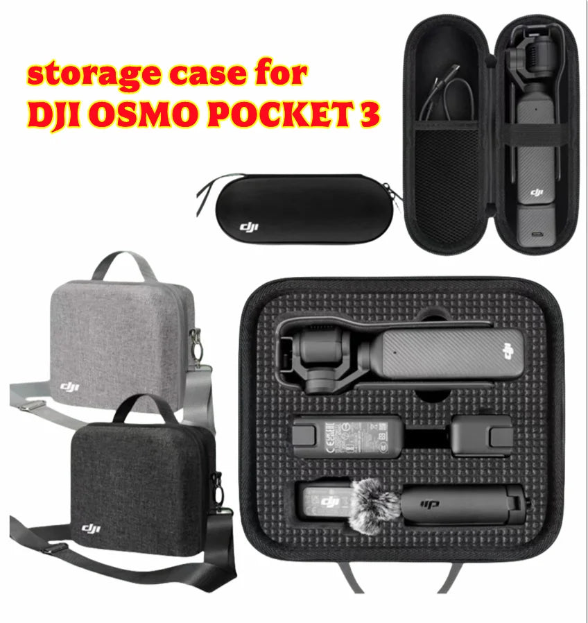 DJI Osmo Pocket 3/4 Hard Shell Carry Case Storage Bag