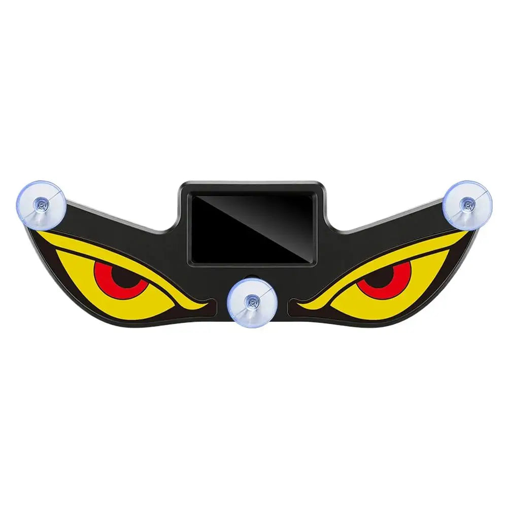 Solar Devil Eye LED Car Light – Waterproof Windshield Sticker