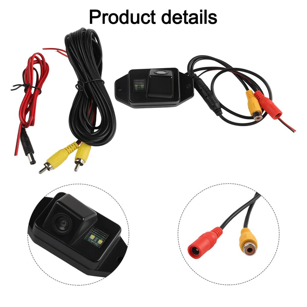 Reliable Car Reverse Camera Car Camera Waterproof Reverse Camera Car Reverse Parking Camera 170 Degree Lens Angle ABS Material Oasis Select