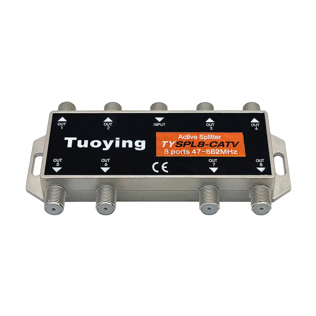Satellite Signal 8-Way Splitter, Cable TV 8-Port Splitter, SAT 8-Way Splitter Oasis Select