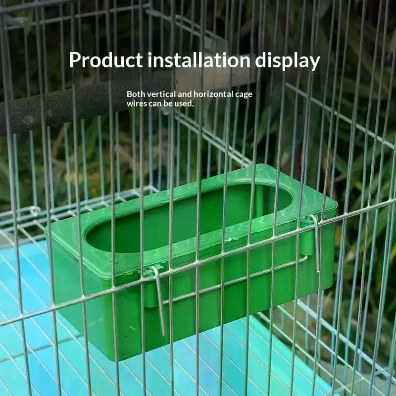 Hanging Bird Feeder Bowl for Parrots, Parakeets & Pigeons