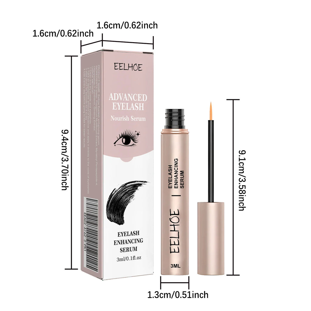 Eyelash Enhancer Serum Lifting Eyelashes Mascara Fuller Thicker Natural Lashes Longer Lengthening Nourishing Eyebrow Essence Oasis Select