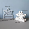 Gypsum Drip Mould Versatile Prayer Holder Mold Christmas Tree Mold Holiday-Themed Christmas Tissue Box Mould For Living Room Oasis Select C