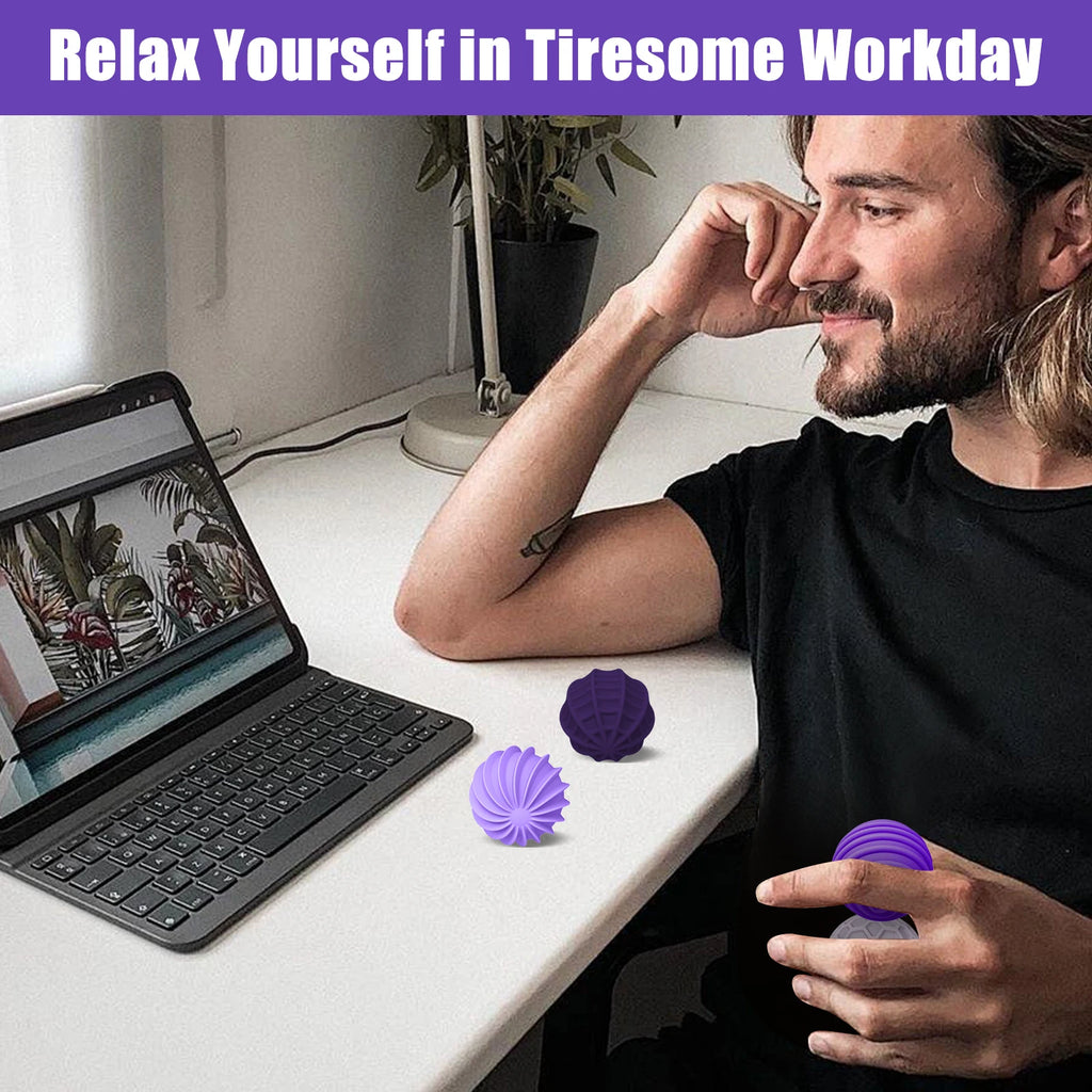 Magnetic Sensory Fidget Balls Silicone Stress Relief Toys for Adults Anxiety Autism Calming Sensory Therapy Tools Oasis Select
