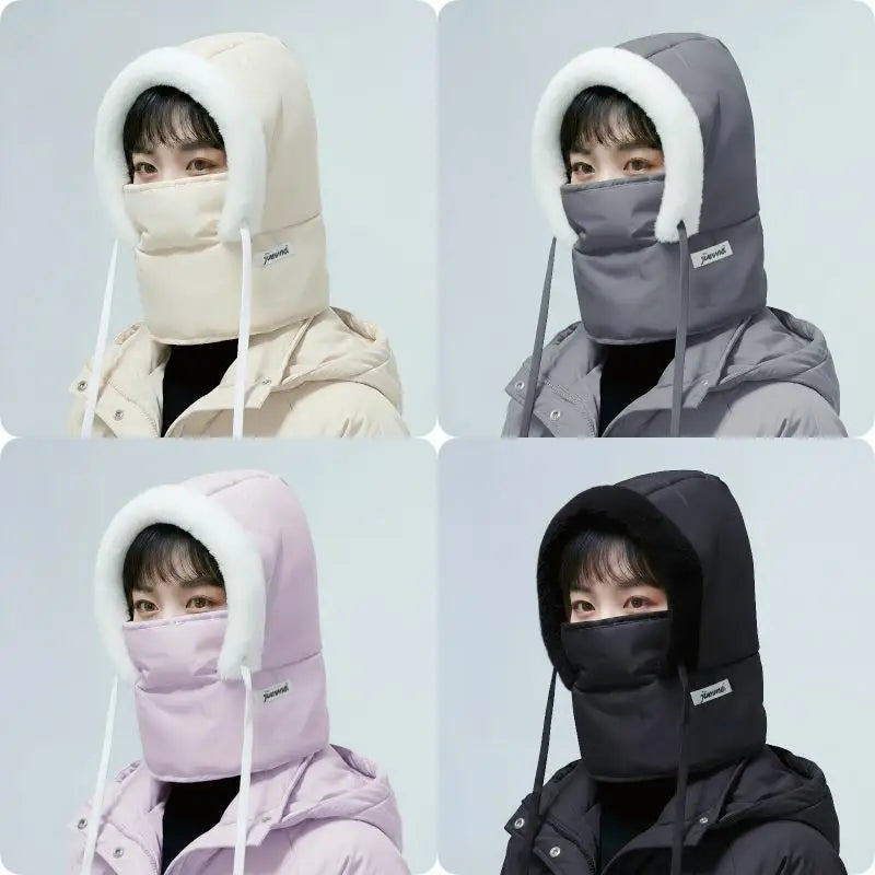 Unisex Winter Fleece Balaclava – Windproof Face & Neck Cover