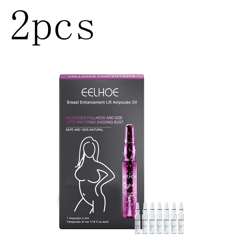 Beautiful Bust Ampoule Essence Gentle Moisturizing, Firming, Plumping, Full and Lifting Breast Care Essence Oasis Select 2boxed