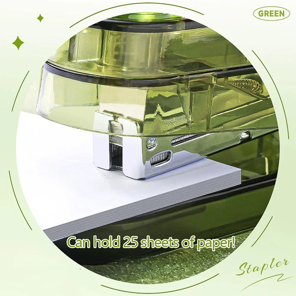 360° Rotatable Portable Stapler + 400 Staples | School & Office