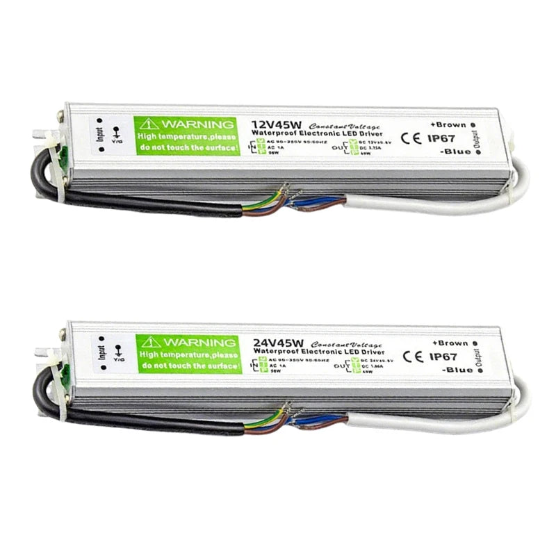 12V 24V Power Supply IP67 Waterproof AC 220V TO DC 12V 24V Switching Power Supplies 10W 15W 20W 24W 30W 36W 45W 50W Power Supply Oasis Select 45W 12V