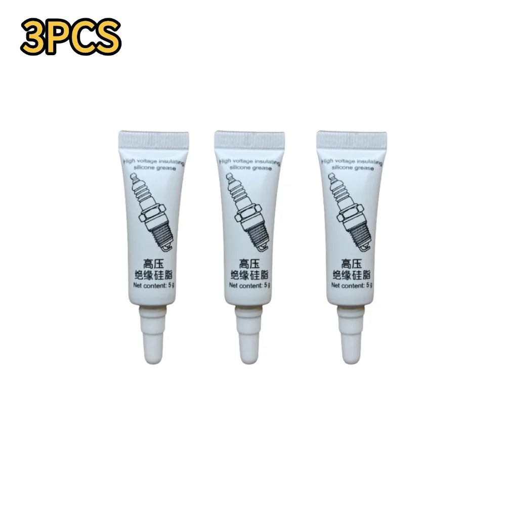 Dielectric Grease Silicone Paste Waterproof Marine Grease Safe High Temp Grease Plumbers Grease Temperature Corrosion Resistance Oasis Select 3pcs