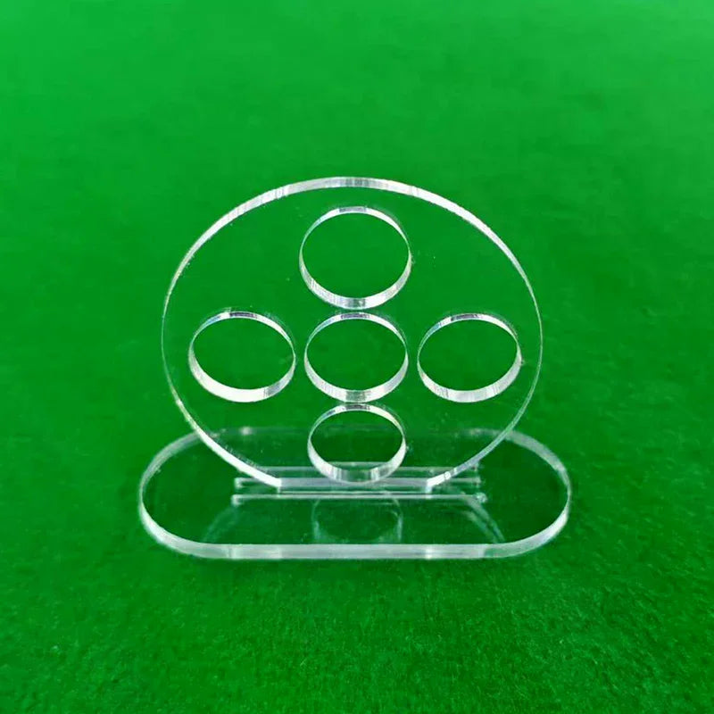 Billiard Rod Trainer Billiard Stroke Exerciser Transparent 1/5 Holes Pool Cue Stroke Training Device Billiards Accessories Oasis Select