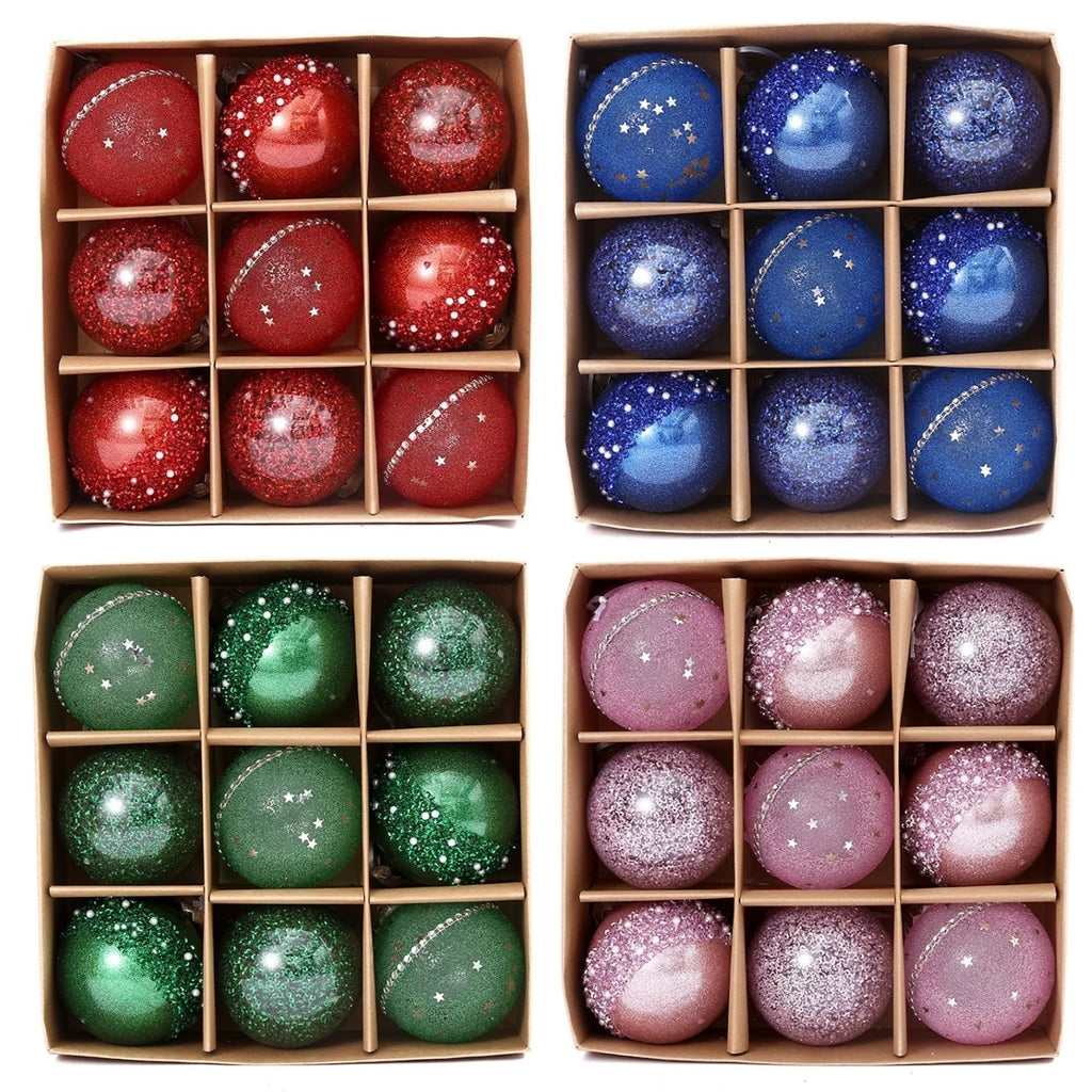 For Christmas Holiday Decor Christmas Balls Christmas Decoration Classic Style Easy To Hang Lightweight Design Oasis Select