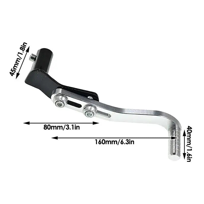 Sturdy Aluminum Alloy LF150 Kickstarter, CNC Modified for Off-Road Motorcycle Gear Shifter Oasis Select