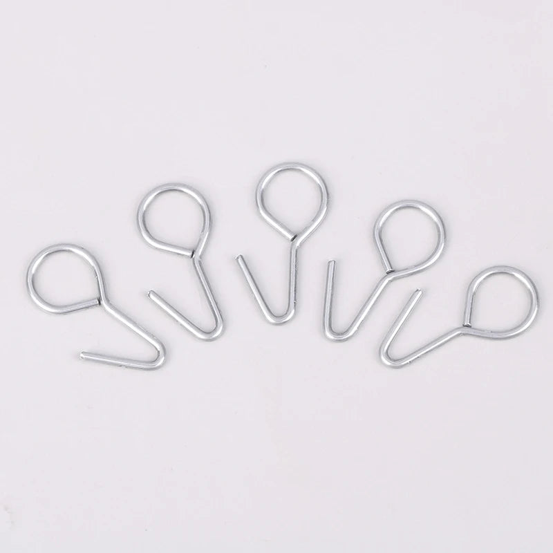 100PCS Multi-functional Car Seat Cover Fixing Hook S Shaped Seat Cover Fastener Oasis Select