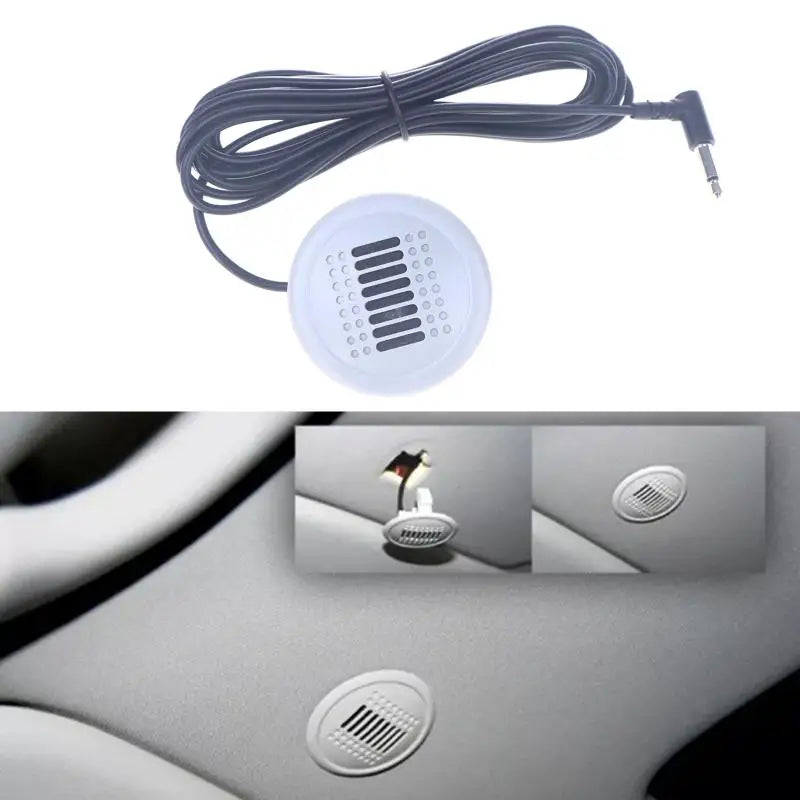 3.5MM External MIC Interface Microphone Mic Car Audio Stereo Wired For Android Radio Car Electronics Accessories Oasis Select Default Title