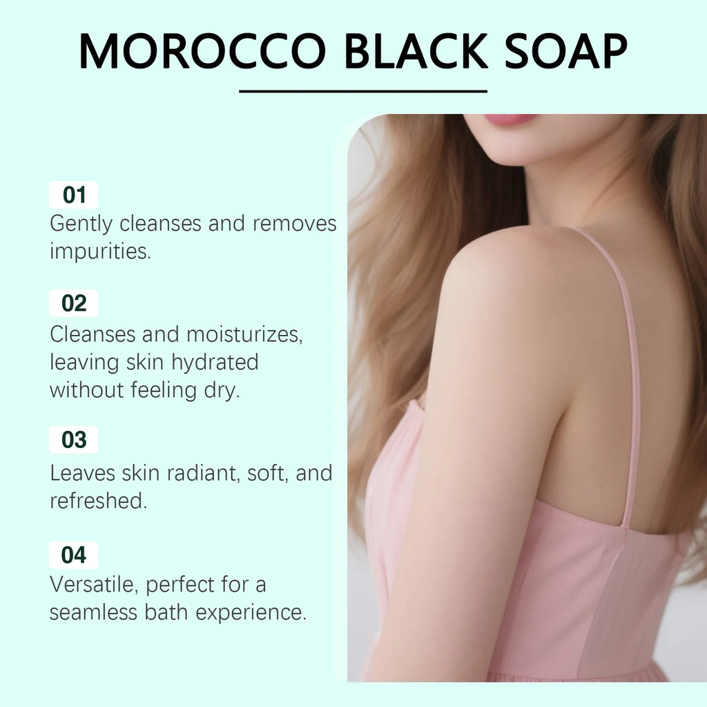 OceAura Black Soap – Cleansing, Moisturizing Body Bar