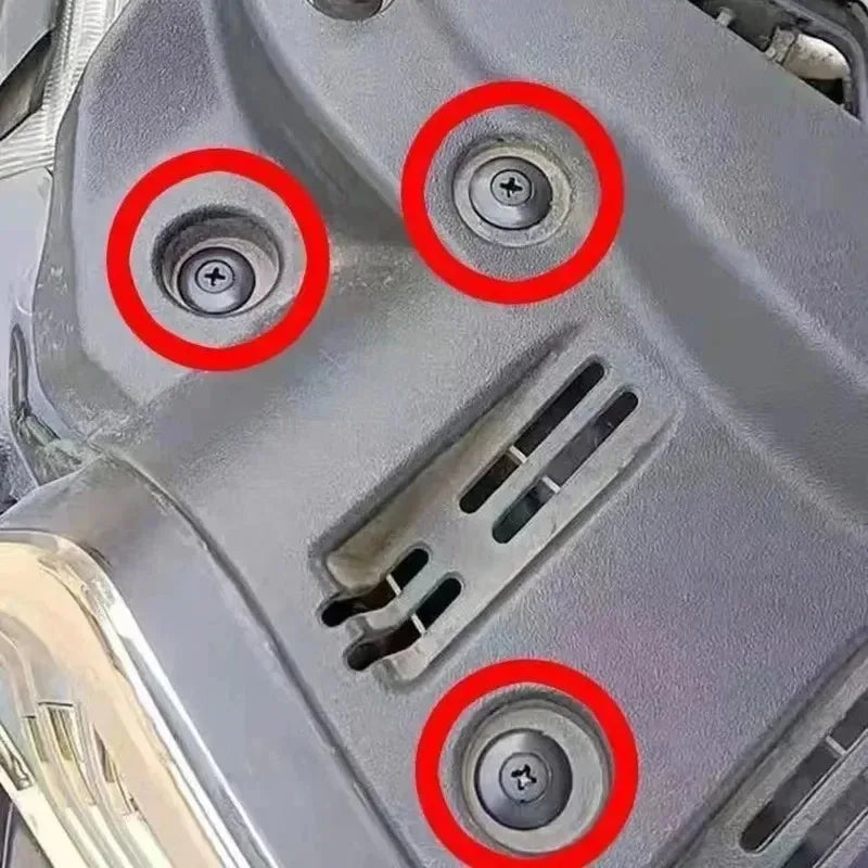 20/40/60/80/120Pcs Universal Car Buckle Set Fastener Rivet Clamping Fastener Buckle Car Accessory Abs Material Fixed Screw Oasis Select