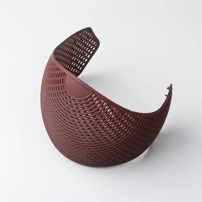 Headscarf Headband Fashion Non-Slip Hair Hoop For Women Daily Party Travel Hairstyle Decor Ободок с платком 헤드스카프 헤드밴드 Oasis Select Red-brown