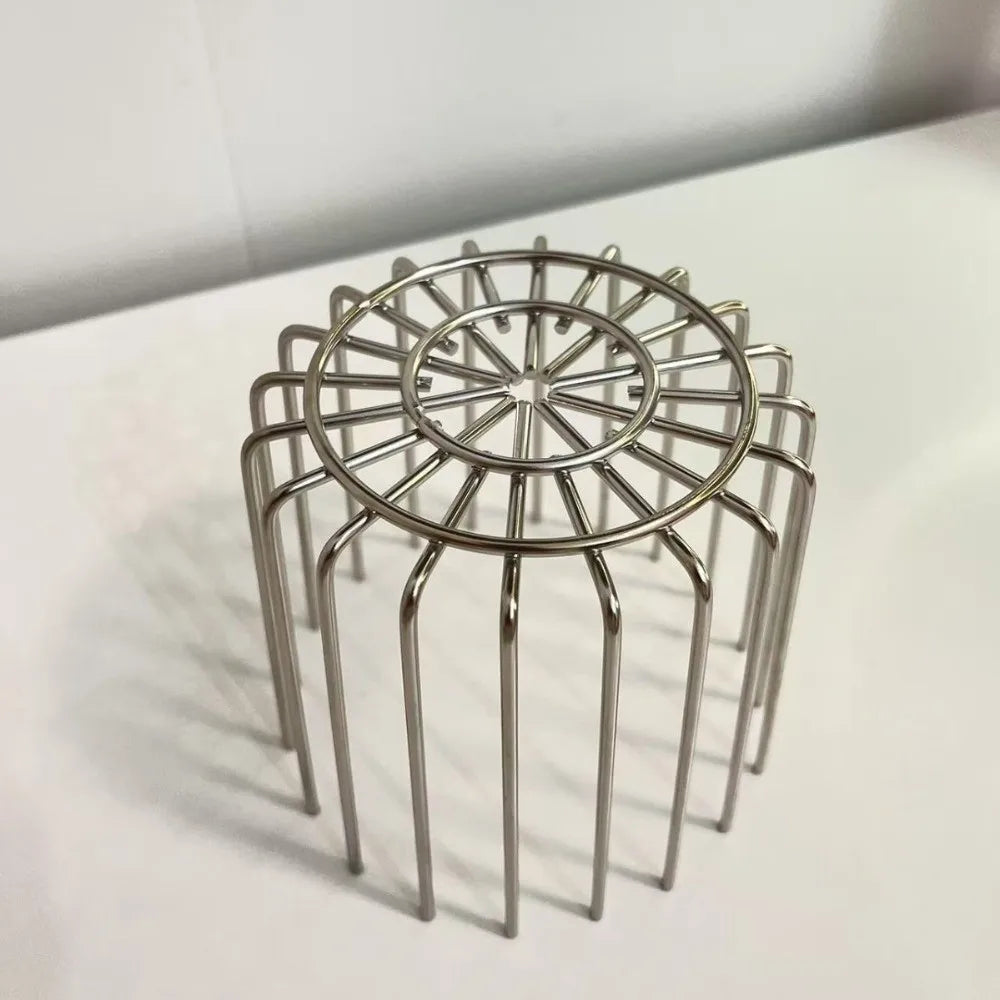Stainless Steel Drain Leaf Debris Trap | Balcony Gutter Guard
