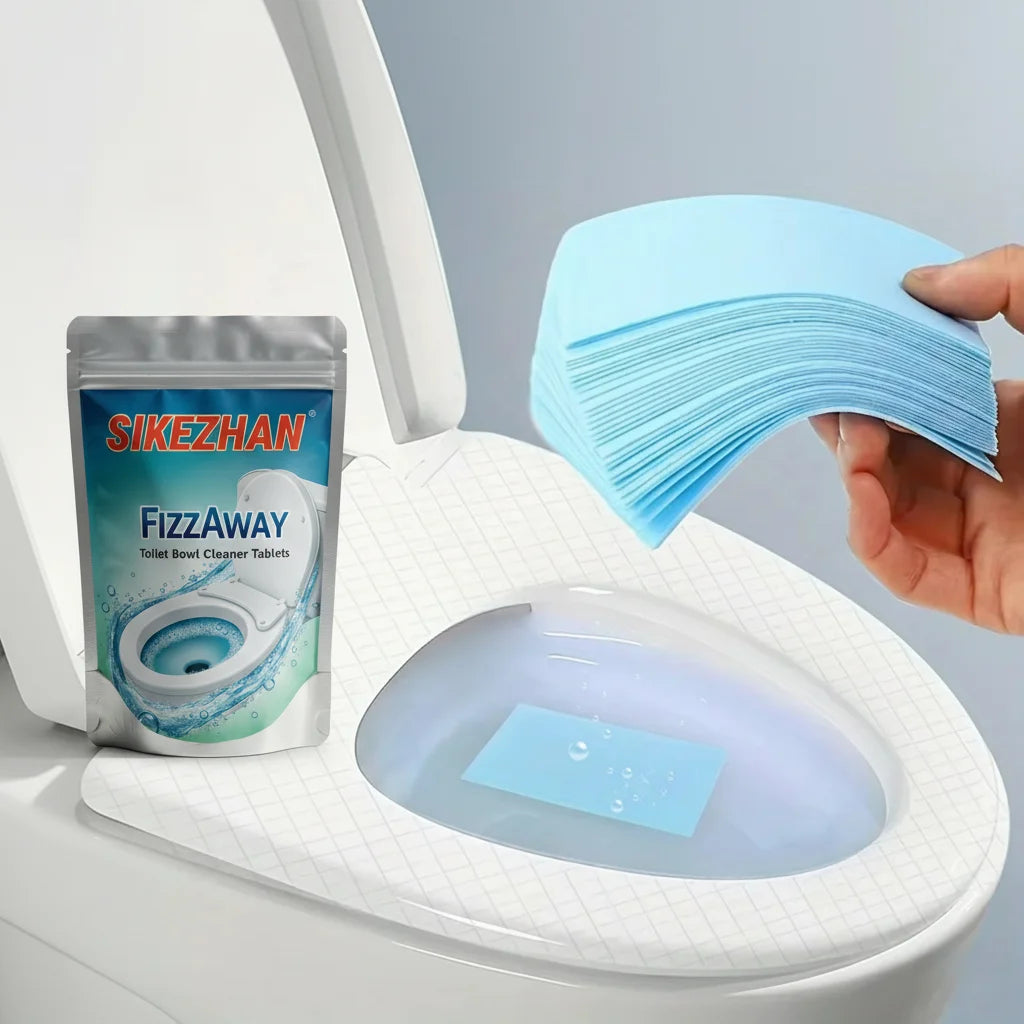 30/60/120pcs Toilet Bowl Cleaner Tablets, Septic Safe Fizzing Deodorizer, Quick Dissolve Stain Remover, Deep Clean Tabs, Descale Oasis Select