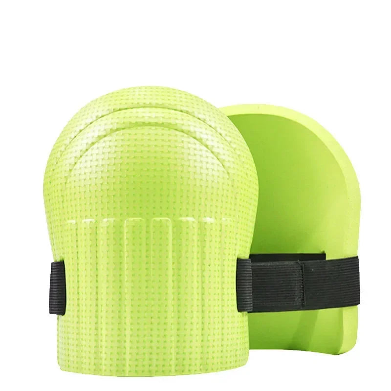 1 Pair Elastic foam knee pads,construction work protection, pads' auto repair site knee pads, masons knee pads Oasis Select Green a pair