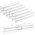 1Pcs Transparent Drawer Dividers Adjustable Expandable Drawer Dividers for Clothes Utensils Cosmetics Office Storage Oasis Select Default Title