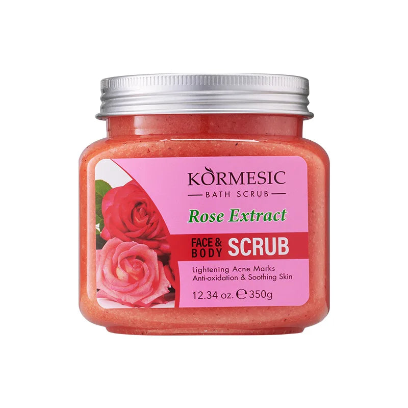 Turmeric Milk Rose Body Scrub Cream – Exfoliate & Moisturize