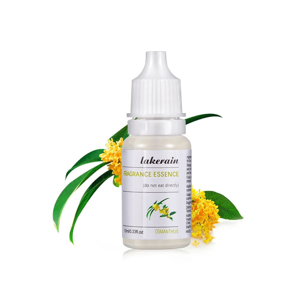 DIY 10ml Pure Fruit Fragrance Oil Diffuser Essential Oils Strawberry Flavor Oil For Lip Gloss DIY Soap Making Lipgloss Essence Oasis Select 12 Osmanthus