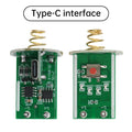 3-4.2V LED Drive Board Type-c Micro USB Charging Flashlight Drive Switch PCB Circuit Board DIY Light Kit for 18650 26650 Battery Oasis Select Type-C
