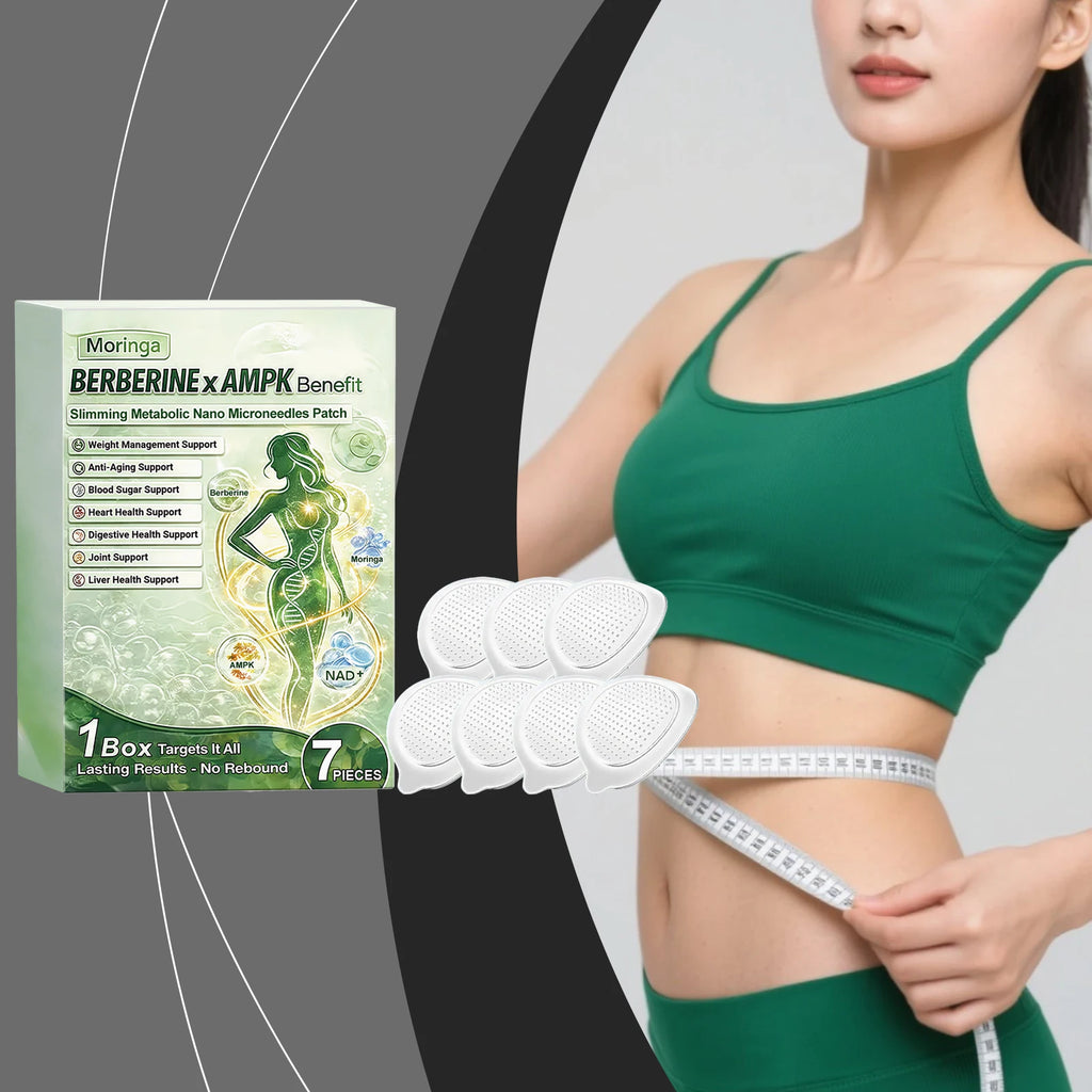 Berberine AMPK NAD+ Nano Microneedle Patch Moringa Body Care Patch Gentle Skin-Friendly Breathable Body Maintenance Comfortable Oasis Select