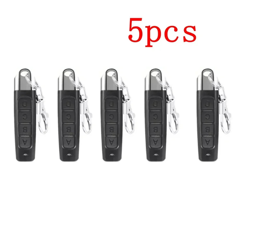 1/50pcs 433mhz Remote Control Duplicator Universal Remote key Copy Clone Replacement Garage Door Keychain 433.92Mhz Transmitter Oasis Select 5PCS
