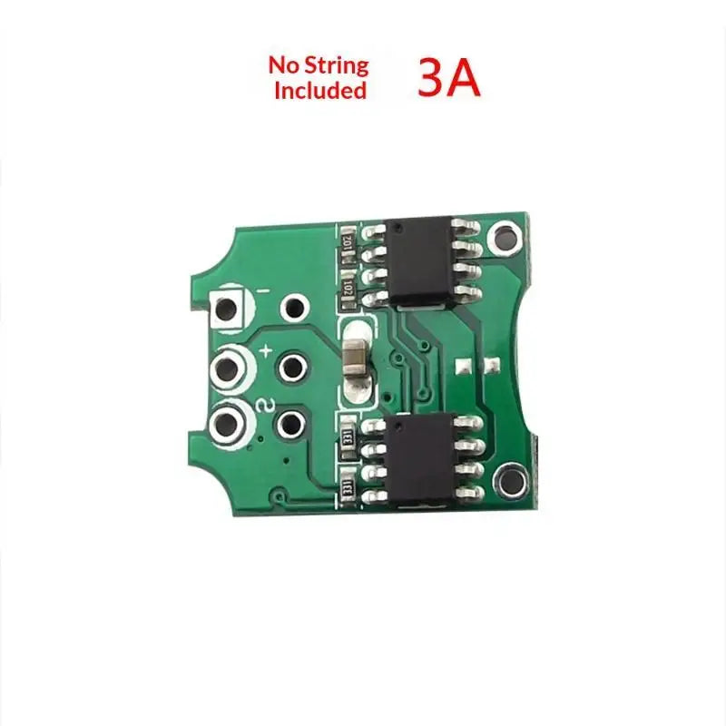 3A Brushed Motor Speed Controller Plug and Play Bidirectional Micro Drive Module for DIY Electronic Handcrafts Oasis Select