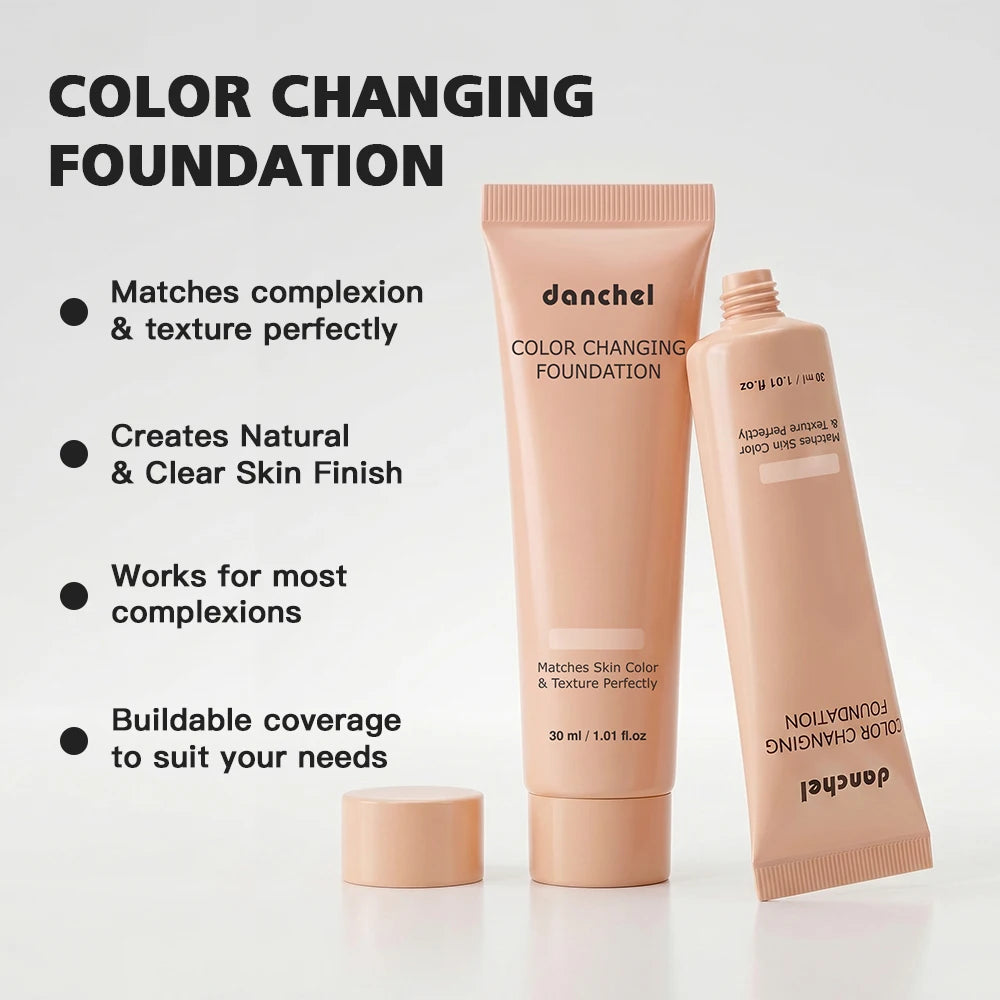 Color Changing Foundation Nourish Repair Skin Deep Hydration Brighten Even Tone Natural Matte Makeup Effect Concealer Foundation Oasis Select