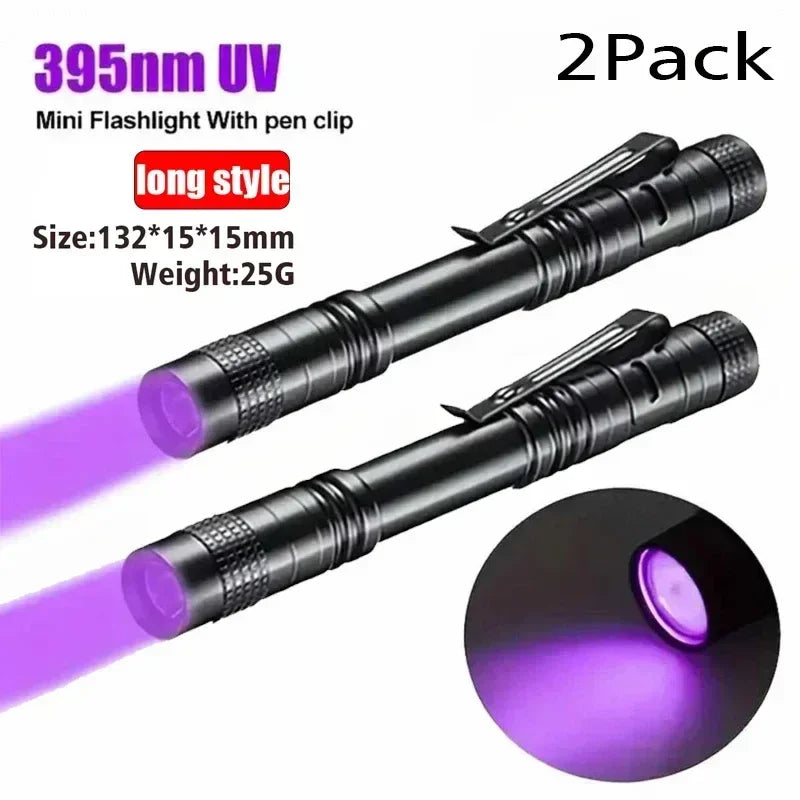 395nm UV LED Penlight – Invisible Ink & Pet Stain Detector