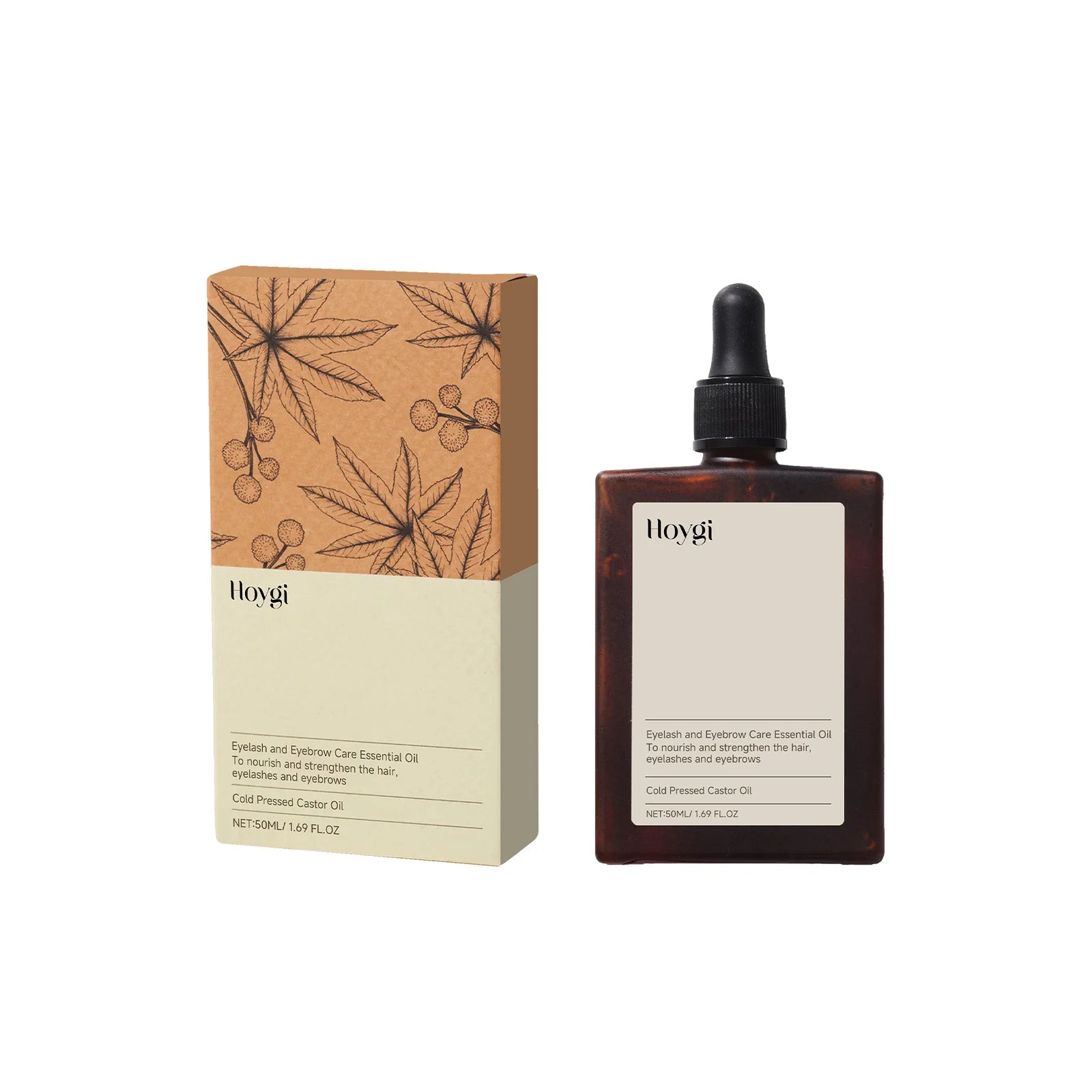 Hoygi Eyelash & Eyebrow Oil – Shine, Curl & Daily Nourishment