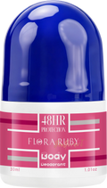 Flora Ruby 1 3 5 Pcs Body Deodorant Roll On 30g Ocean Series Women's And Men All-purpose Easy To Carry Oasis Select 3Pcs Nature