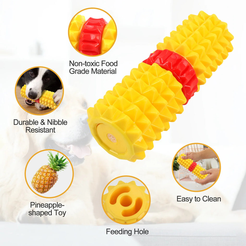 The Tpr Dog Toy Is A Highly Durable, Realistic, Sound-making Corn Bite Dog Toy Teething Stick, A Perfect Stress-relieving Tool Oasis Select